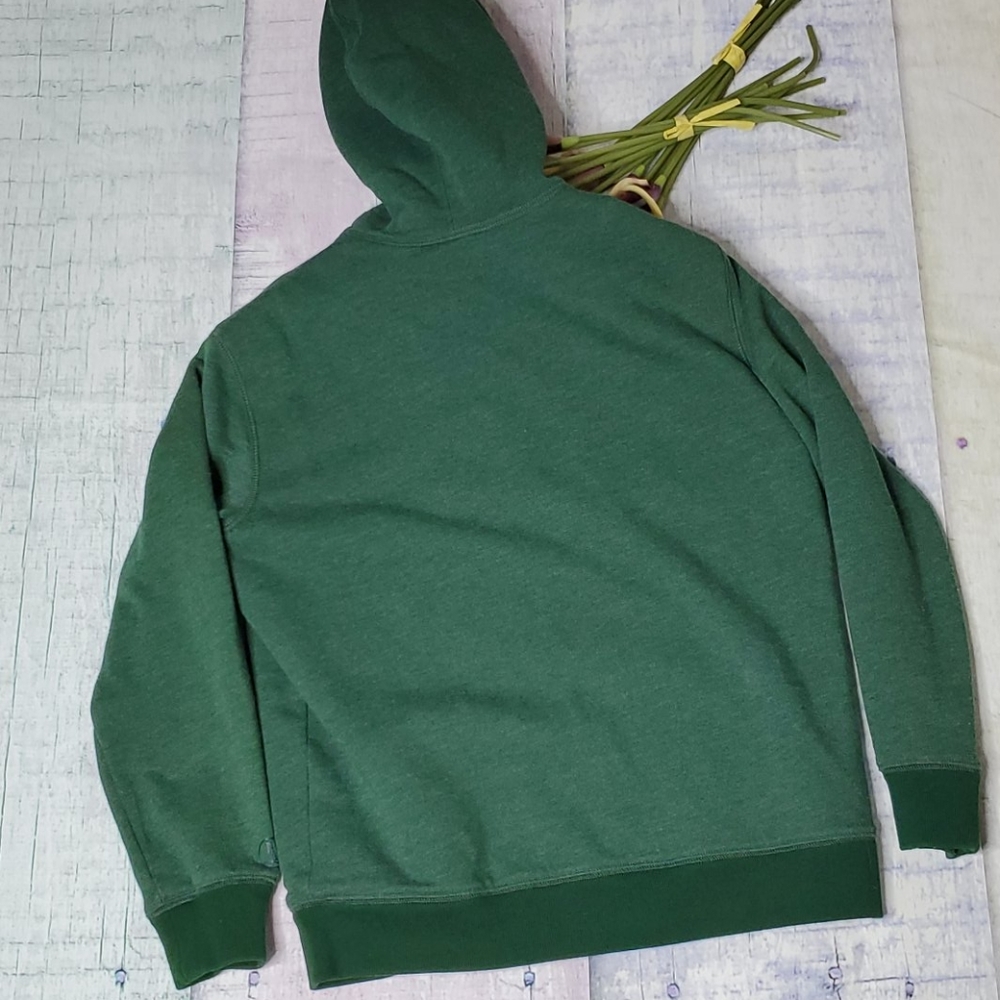 Lands' End Fleece Lined Full Zip Hoodie Sweatshirt - Picture 5 of 5